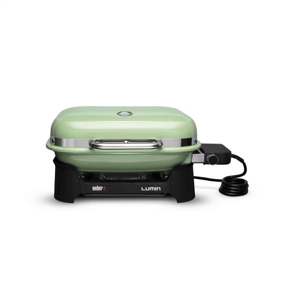 Weber Lumin Compact Electric Grill - Seafoam Green