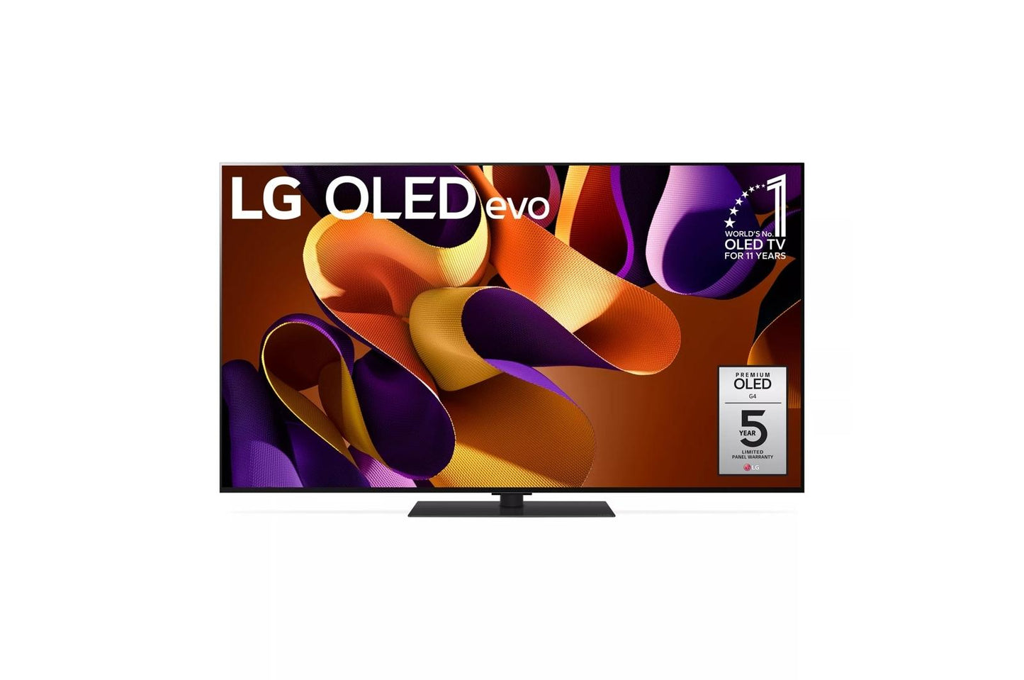 Lg OLED55G4SUB 55 Inch Class LG OLED evo G4 4K Smart TV 2024 with Supplied TV Stand