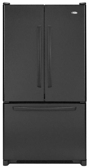 25 cu. ft. French Door Refrigerator(Black)