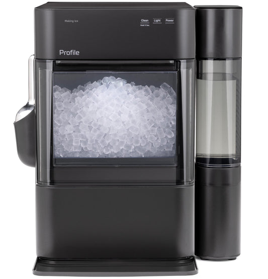 XPIO13SWBB GE Profile™ Opal™ 2.0 Ultra Nugget Ice Maker with Side Tank and Scale Inhibiting Filter