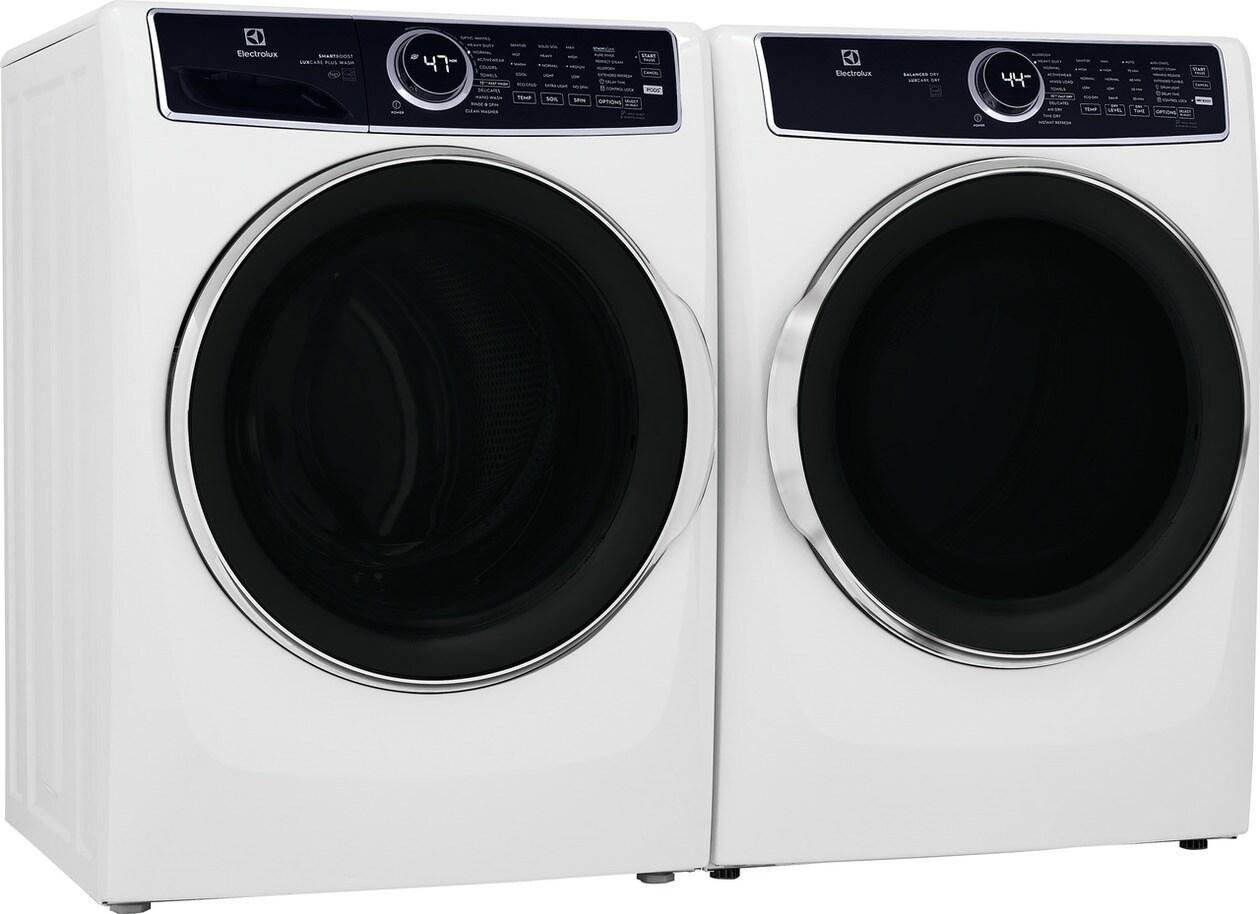 Electrolux ELFE7637AW Front Load Perfect Steam™ Electric Dryer with Balanced Dry™ and Instant Refresh - 8.0 Cu. Ft.
