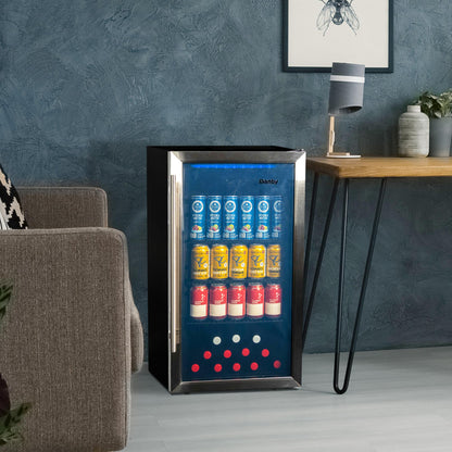 DBC117A2BSSDD6 Danby 3.1 cu. ft. Free-Standing Beverage Center in Stainless Steel
