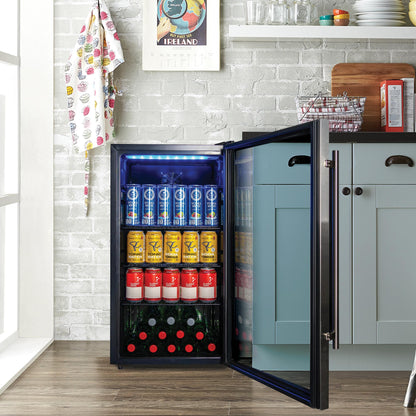 DBC117A2BSSDD6 Danby 3.1 cu. ft. Free-Standing Beverage Center in Stainless Steel