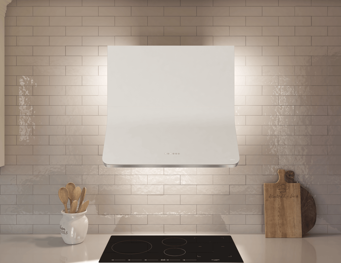 Zephyr DHZM90AMWX Horizon, 90cm, Matte White, BODY ONLY