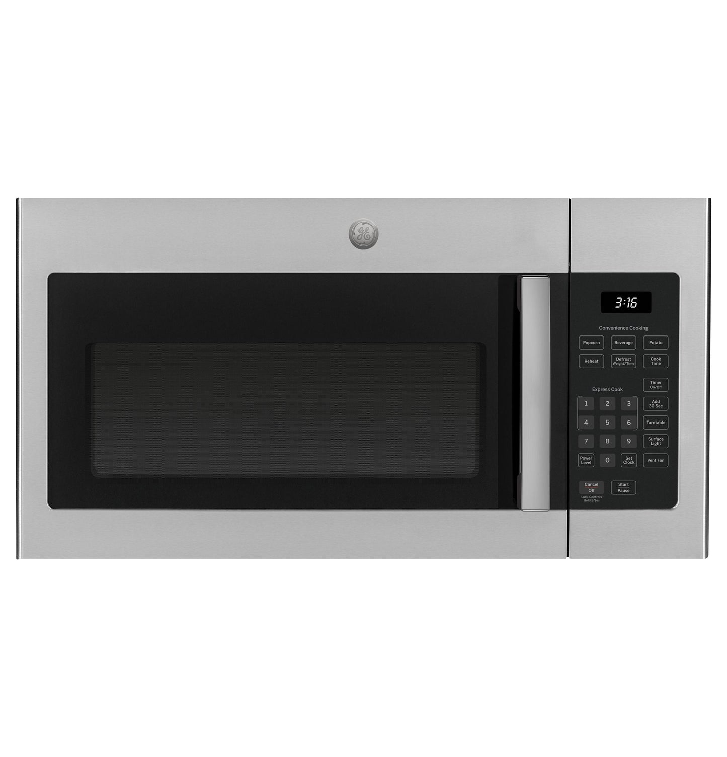 JVM3160RTSS GE® 1.6 Cu. Ft. Over-the-Range Microwave Oven