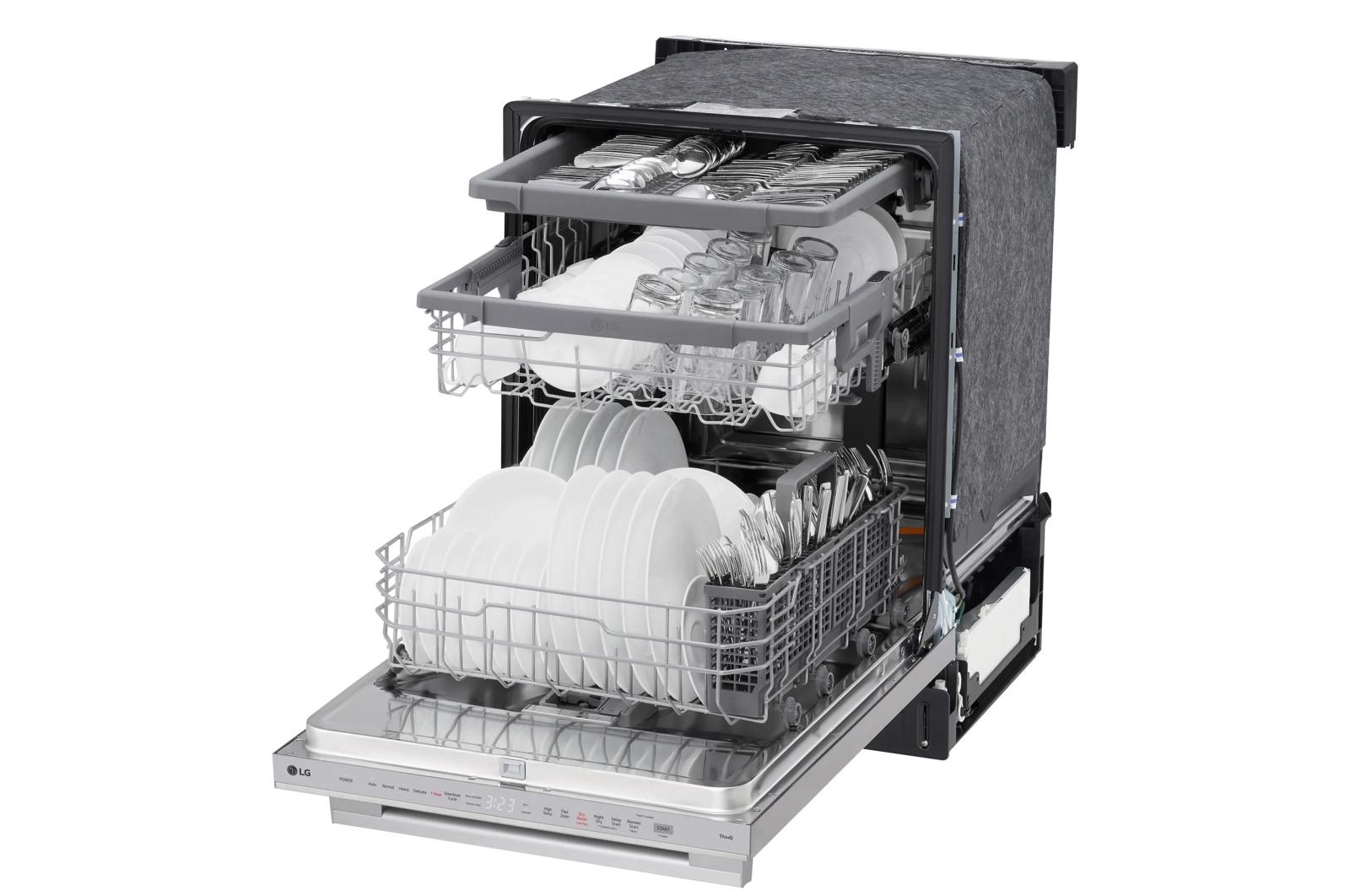 Lg LDTH555NS Top-Control Dishwasher with 1-Hour Wash & Dry, QuadWash® Pro, and Dynamic Heat Dry™