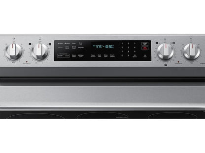 Samsung NE63D6711SR 6.3 cu. ft. Smart Freestanding ENERGY STAR® Certified Electric Range with Air Fry and Griddle in Stainless Steel
