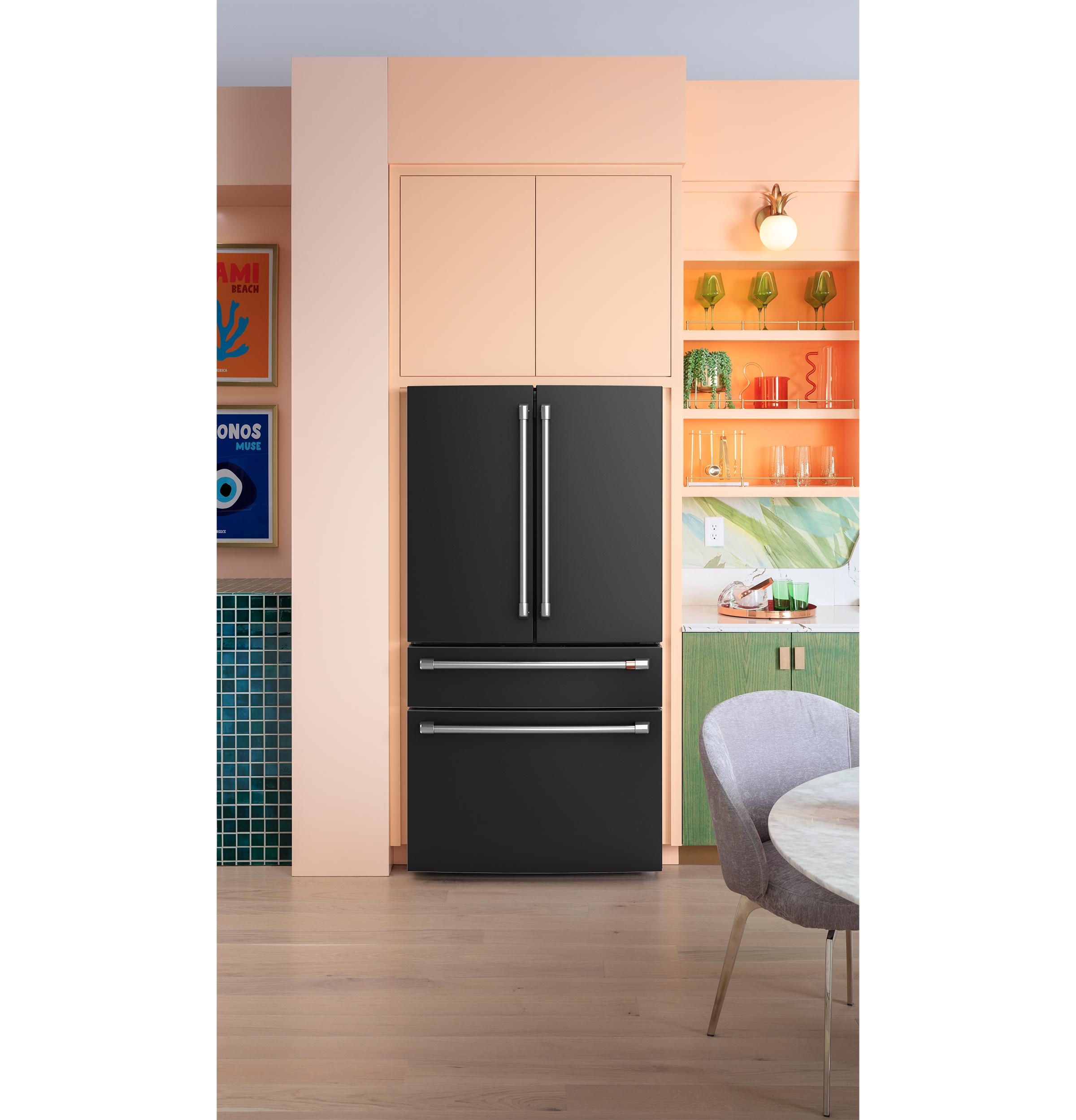 Cafe CJE23DP3WD1 Caf(eback)™ ENERGY STAR® 23.2 Cu. Ft. Smart Counter-Depth 4-Door French-Door Refrigerator With Dual-Dispense AutoFill Pitcher