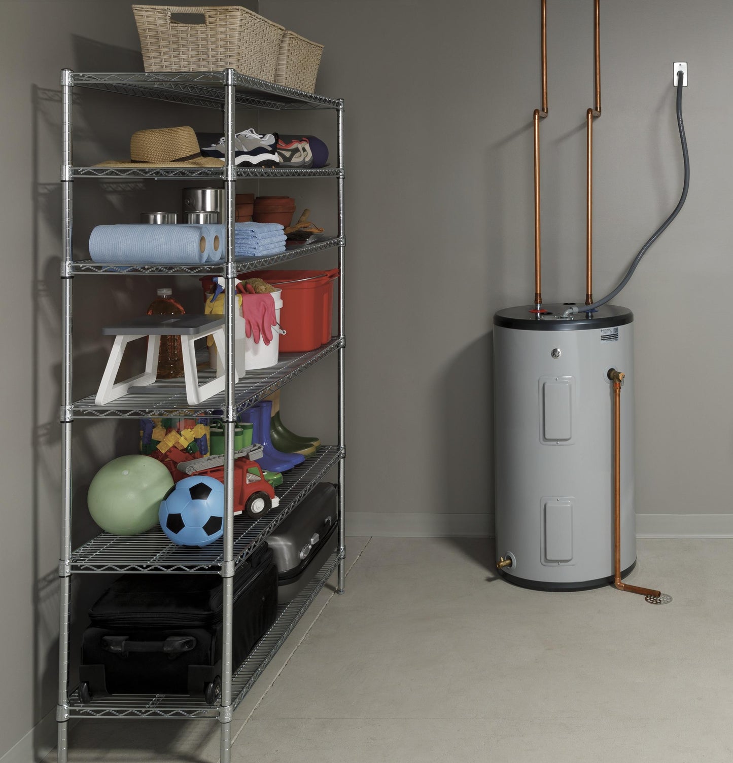 GE30S10BAM GE® 30 Gallon Short Electric Water Heater
