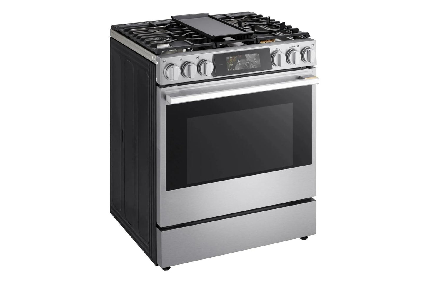 LSGU6339X LG SIGNATURE 6.3 cu. ft. Smart Gas Slide-In Range with Dynamic ProBake Convection®, Air Fry, Air Sous Vide, Pizza mode and AI Gourmet Camera