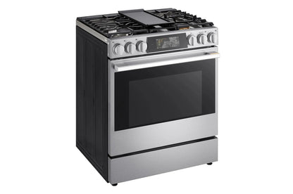 LSGU6339X LG SIGNATURE 6.3 cu. ft. Smart Gas Slide-In Range with Dynamic ProBake Convection®, Air Fry, Air Sous Vide, Pizza mode and AI Gourmet Camera