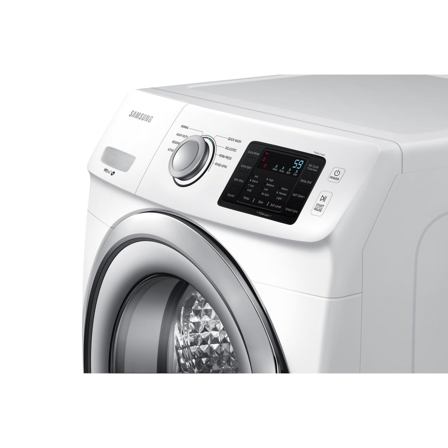 Samsung WF45N5300AW WF5300 4.5 cf Front Load washer w/ VRT Plus (2018)