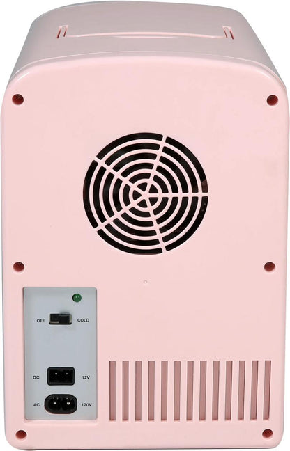 Frigidaire EFMIS175PINK 9-Can Retro Mini Fridge Cooler - Pink