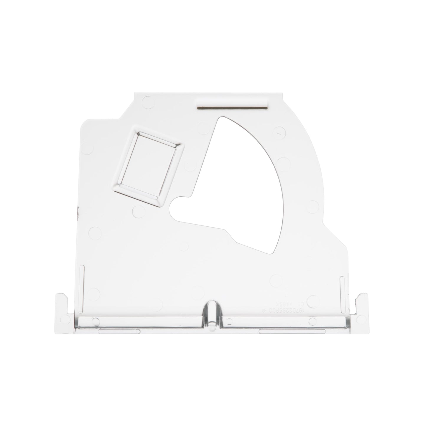 Ge Appliances WR17X11497 Refrigerator ice bucket cover crushing housing and dispenser auger plate