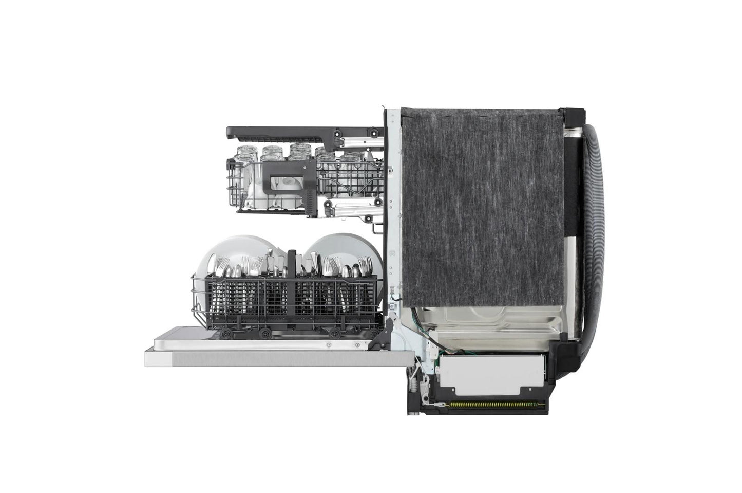 Lg LDNPQ445S 24 Inch Smart Top Control FlushFit Design Dishwasher