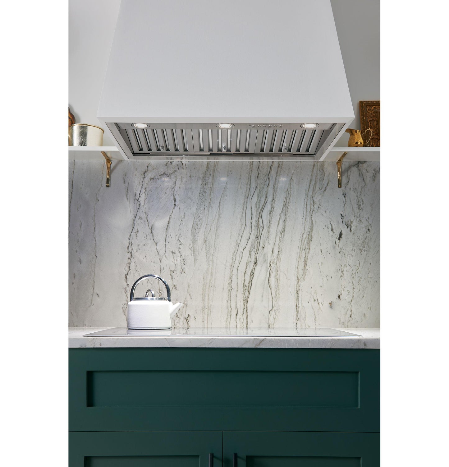 Cafe UVC9360SLSS 36" Smart Designer Custom Insert w/ Dimmable LED Lighting