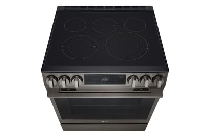 Lg LSEL6335ZE 6.3 cu. ft. Smart Electric Slide-in Range with InstaView®, ProBake Convection®, and Air Fry
