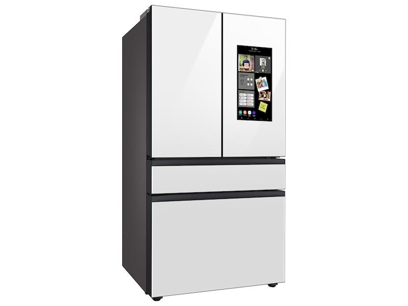 Samsung RF29BB890012AA Bespoke 4-Door French Door Refrigerator (29 cu. ft.) with Family Hub™ in White Glass