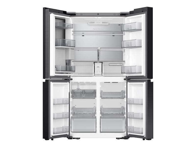Samsung RF29DB990012 Bespoke 4-Door Flex™ Refrigerator (29 cu. ft.) with AI Family Hub+™ and AI Vision Inside™ in White Glass