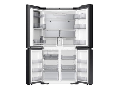 Samsung RF29DB990012 Bespoke 4-Door Flex™ Refrigerator (29 cu. ft.) with AI Family Hub+™ and AI Vision Inside™ in White Glass