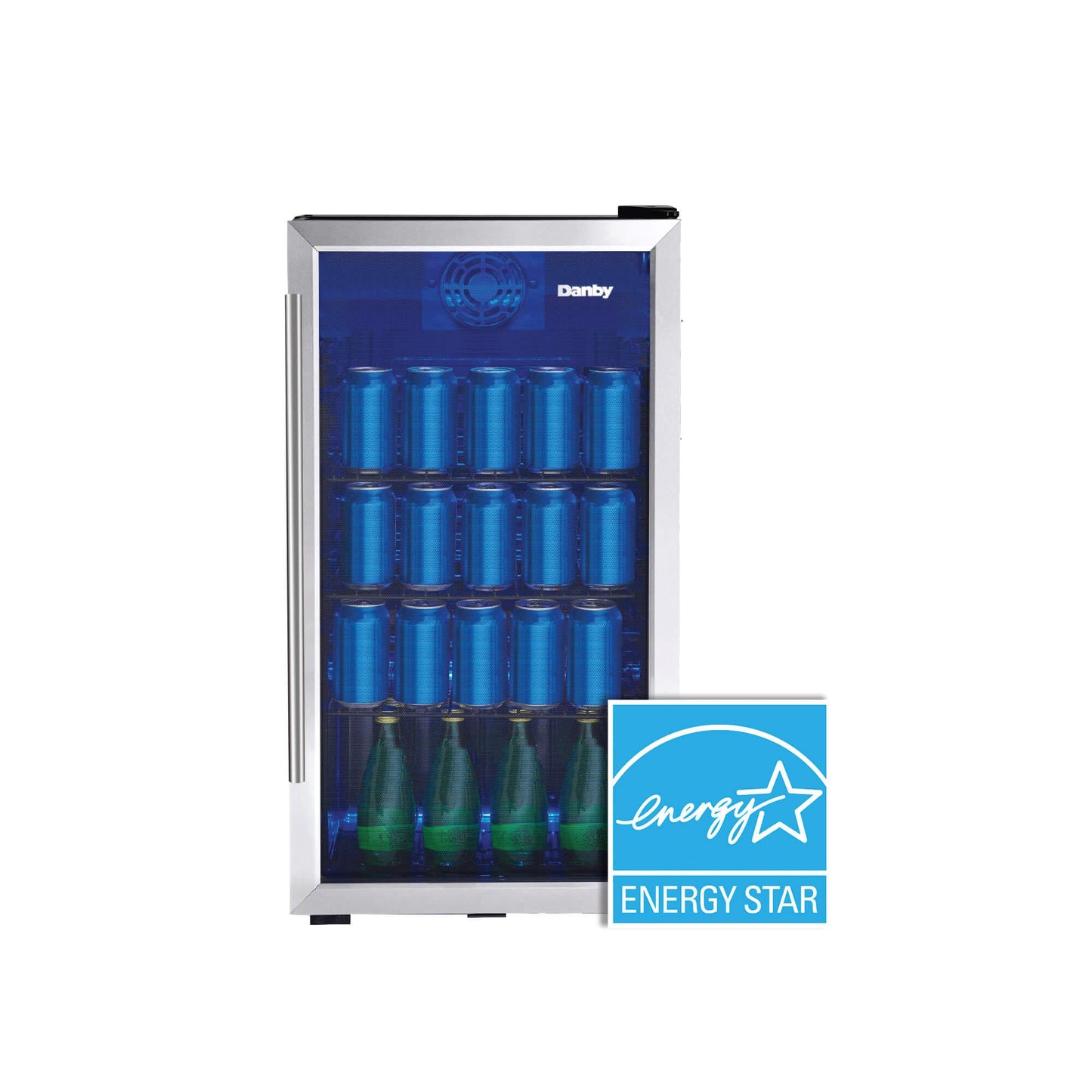 DBC117A2BSSDD6 Danby 3.1 cu. ft. Free-Standing Beverage Center in Stainless Steel