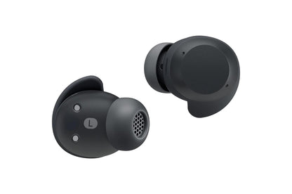 BUDSLITEAUSALBK LG xboom Buds Lite by will.i.am  Bluetooth Earbuds  xboom Signature Sound with up to 35 Hrs of Battery Life, Black