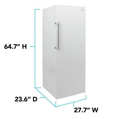 AV1081VFK0W Avanti 11 cu ft Vertical Freezer