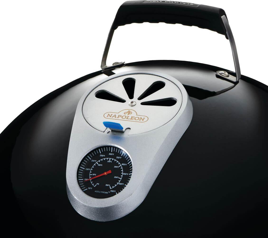Napoleon Bbq AS18K Apollo 18 Charcoal Water Smoker , Charcoal, Black