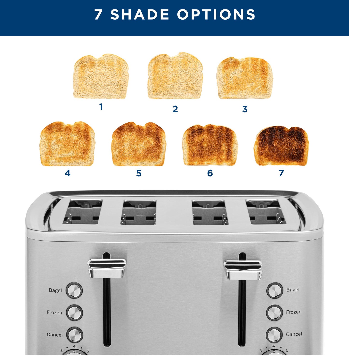 G9TMA4SSPSS GE 4-Slice Toaster