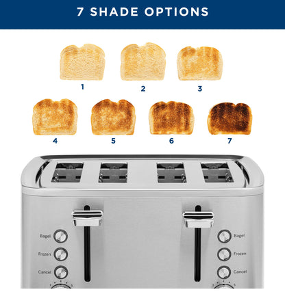G9TMA4SSPSS GE 4-Slice Toaster