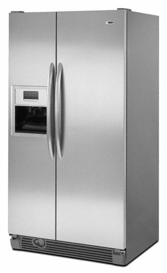 25 cu. ft. Side-by-Side Refrigerator(Stainless Steel)