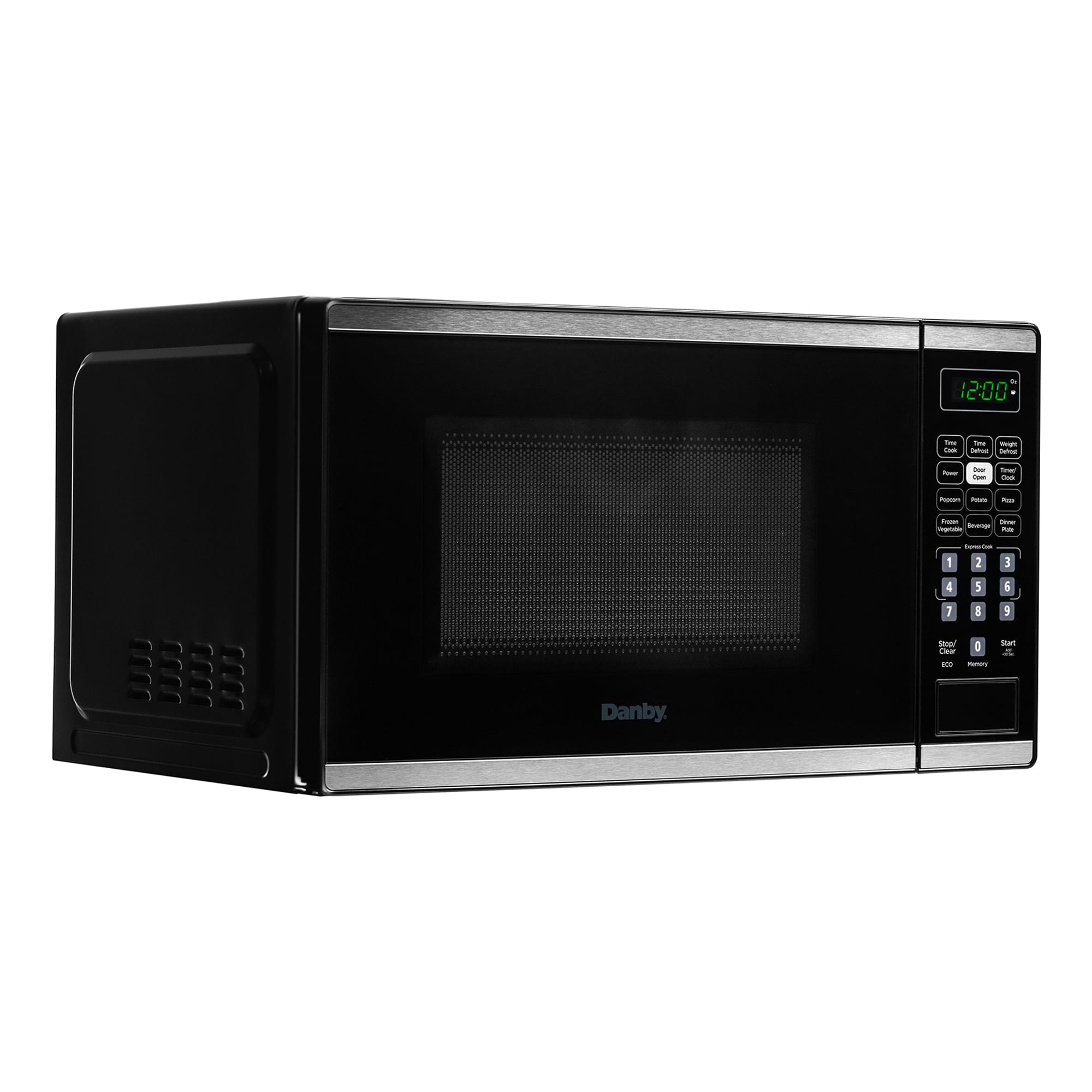 DBMW0722BBS Danby 0.7 cu. ft. Countertop Microwave in Black and Stainless Steel