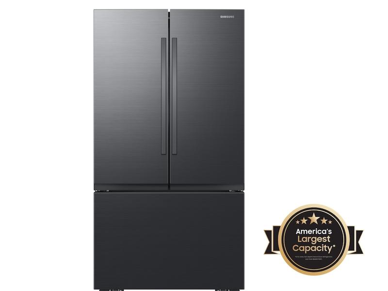 Samsung RF32CG5100MT 32 cu. ft. Mega Capacity 3-Door French Door Refrigerator with Dual Auto Ice Maker in Matte Black Steel