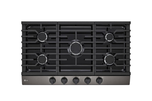 Lg CBGJ3623D 36 Inch Gas Cooktop with UltraHeat™ 20K BTU Burner