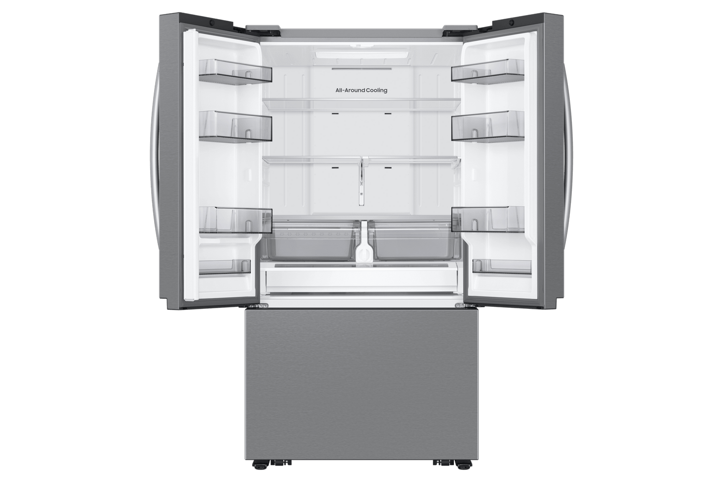 Samsung RF27CG5100SR Bespoke AI 3-Door French Door Mega Capacity  Dual Auto Ice Maker  27 cu.ft.
