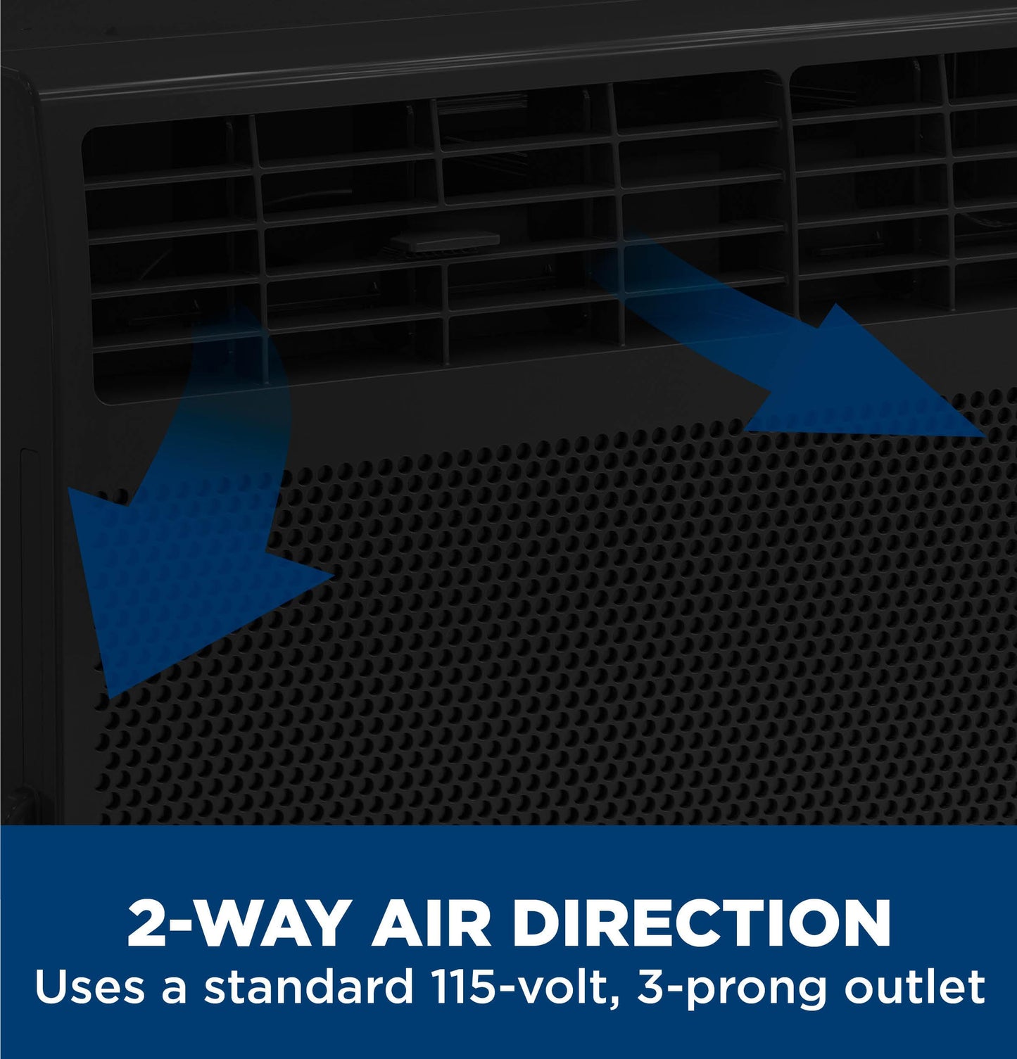 AWCS06BBA GE® 6,000 BTU Electronic Window Air Conditioner for Small Rooms up to 250 sq ft., Black