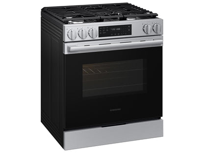 Samsung NSG70H60SR Bespoke Smart Slide-in Gas Range Pro Style Design  Air Fry Max  Precision Knobs