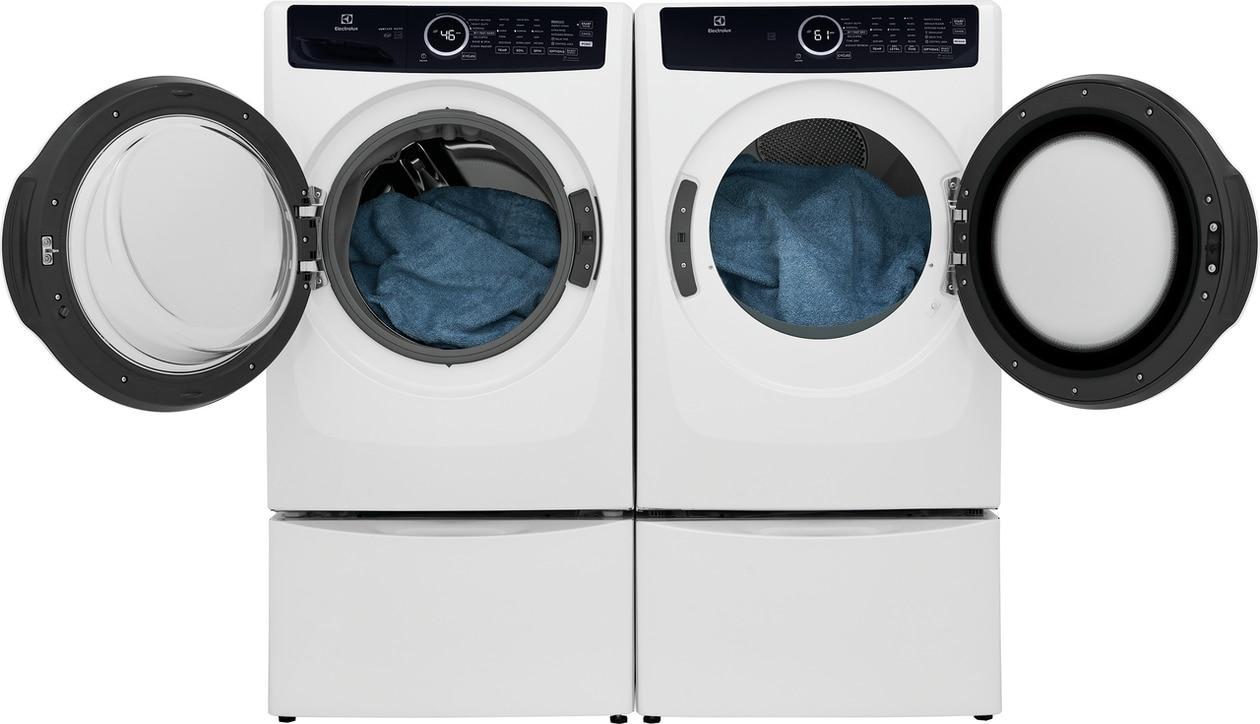 ELFE7437AW Electrolux Front Load Perfect Steam™ Electric Dryer with Instant Refresh - 8.0 Cu. Ft.