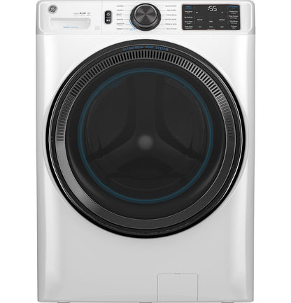 GFW655SSVWW GE® ENERGY STAR® 5.0 cu. ft. Capacity Smart Front Load Steam Washer with SmartDispense™ UltraFresh Vent System with OdorBlock™ and Steam