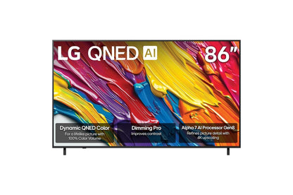 Lg 86QNED82AAA 86 Inch Class LG QNED AI QNED82A 4K Smart TV 2025