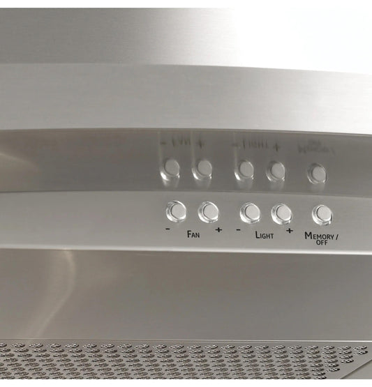 Cafe UVW7301SWSS 30" Wall-Mount Chimney Hood