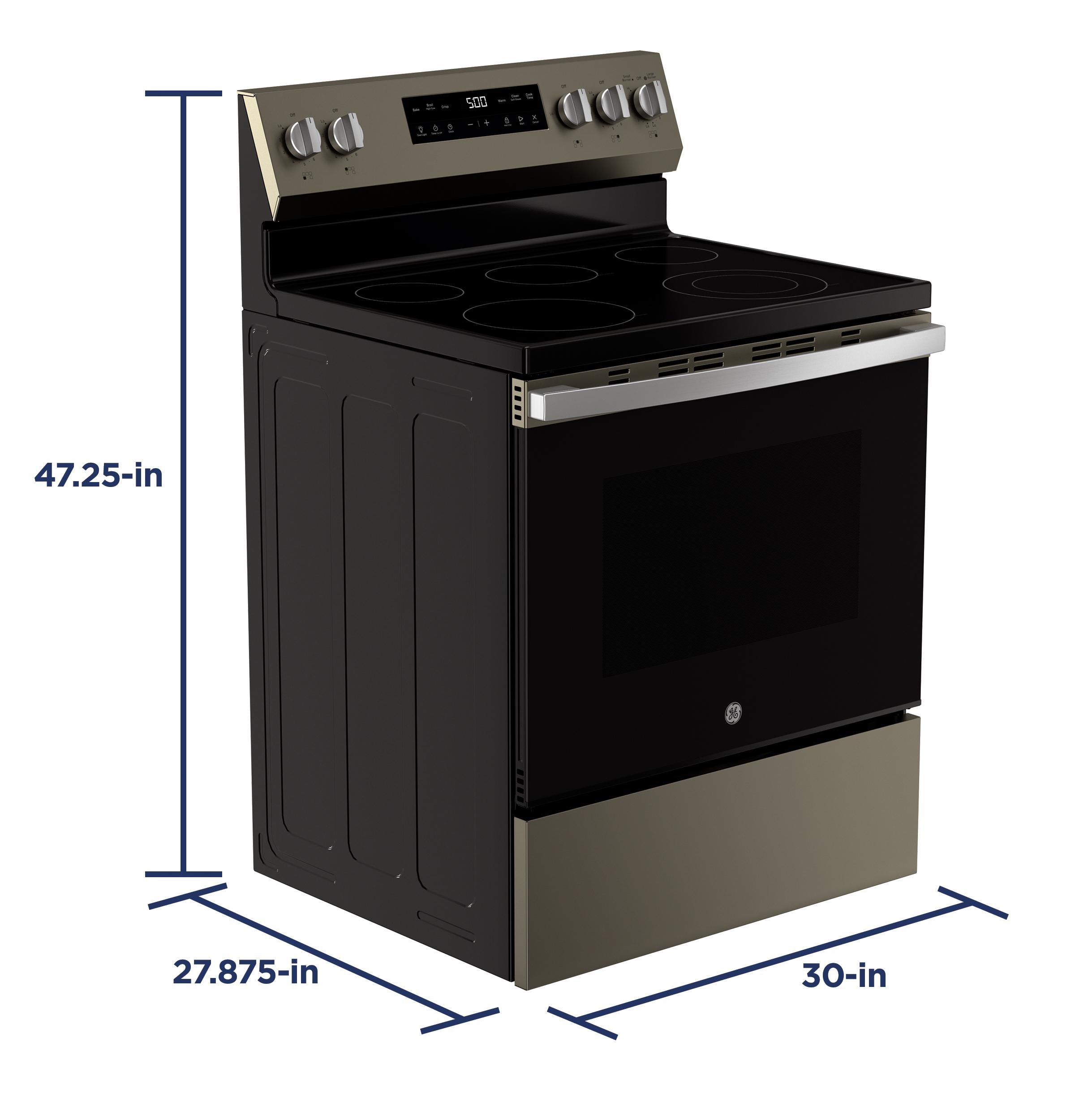 GRF500PVES GE® 30" Free-Standing Electric Range with Crisp Mode