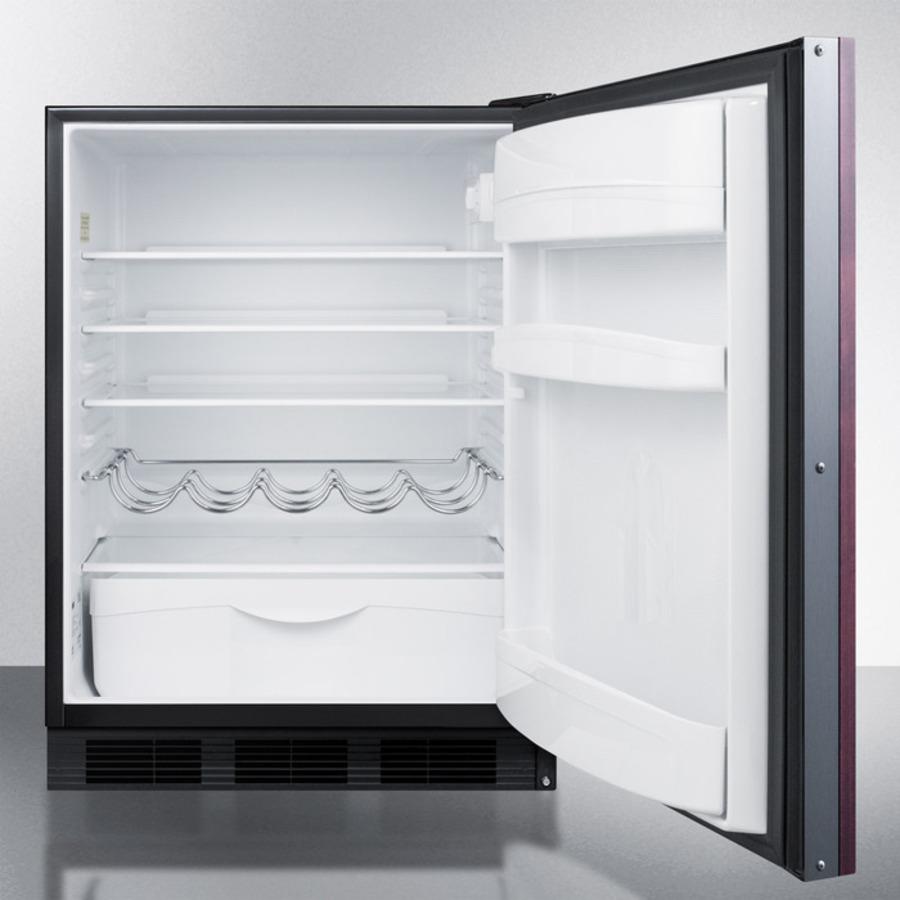 Summit FF63BKIFADA 24" Wide All-refrigerator, ADA Compliant (panel Not Included)