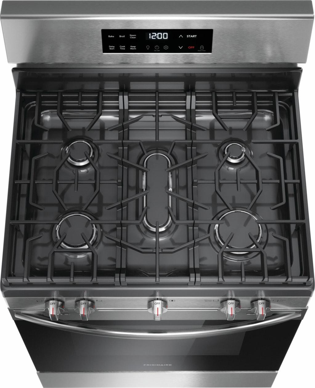 Frigidaire FCRG3062AS 30" Gas Range with Quick Boil