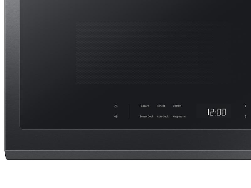 Samsung ME21DG6300MT 2.1 cu. ft. Over-the-Range Microwave with Wi-Fi in Matte Black Steel