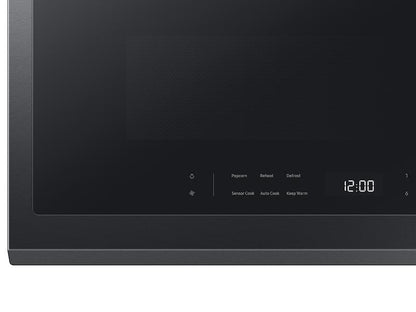 Samsung ME21DG6300MT 2.1 cu. ft. Over-the-Range Microwave with Wi-Fi in Matte Black Steel