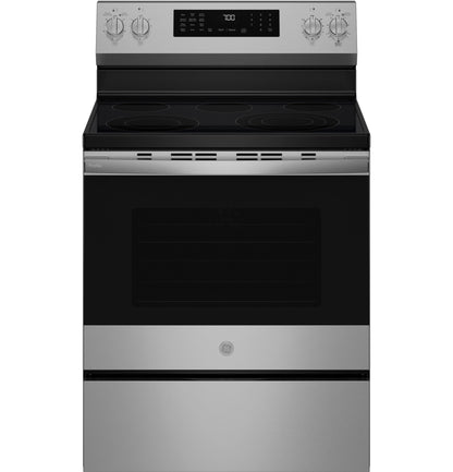 PRF700AYFS GE Profile™ ENERGY STAR® 30" Smart Free-Standing Electric Convection Range with No Preheat Air Fry and EasyWash™ Oven Tray