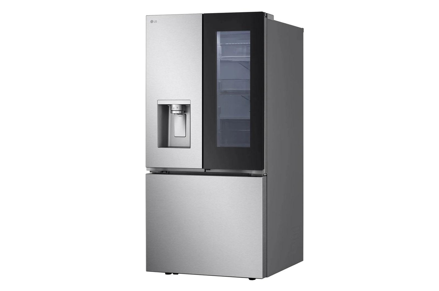 Lg LF25S6560S 25 cu. ft. Smart Standard-Depth MAX™ French Door Refrigerator with InstaView® Door-in-Door® and Craft Ice™