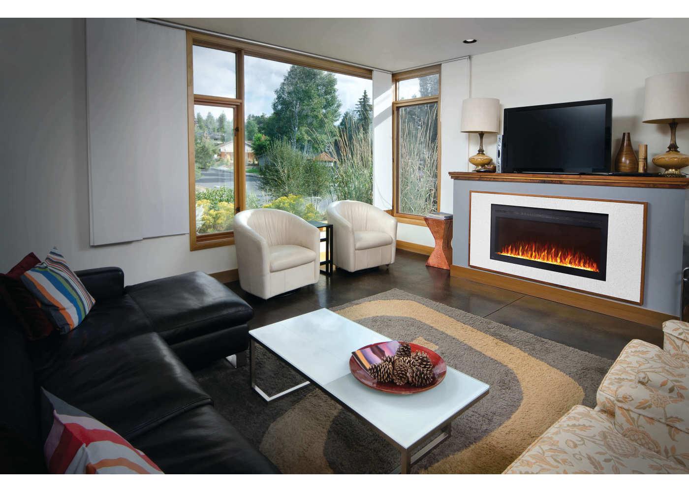 Napoleon Bbq NEFL42HI Purview 42 Wall Hanging Electric Fireplace