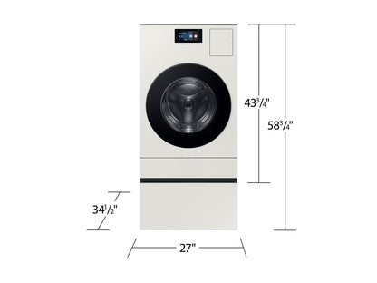 Samsung WD90F53AVYUS Bespoke AI All-in-One Vented Combo AI Home 7" LCD Display  AI OptiWash™ & Dry  5.3 cu.ft.